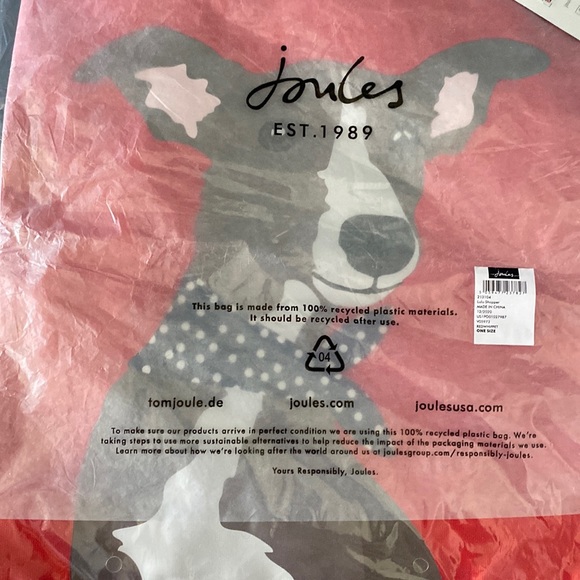 NWT - Joules Cotton Tote Bag - Picture 7 of 9